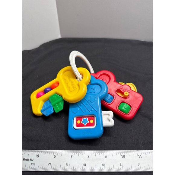 Vintage Fisher-Price 1994 Baby Activity Keys Toy Set - Picture 1 of 6